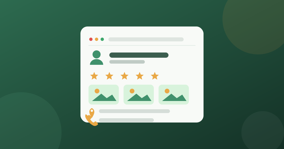 Fiche Google Business Profile d'un artisan avec checklist de réglages